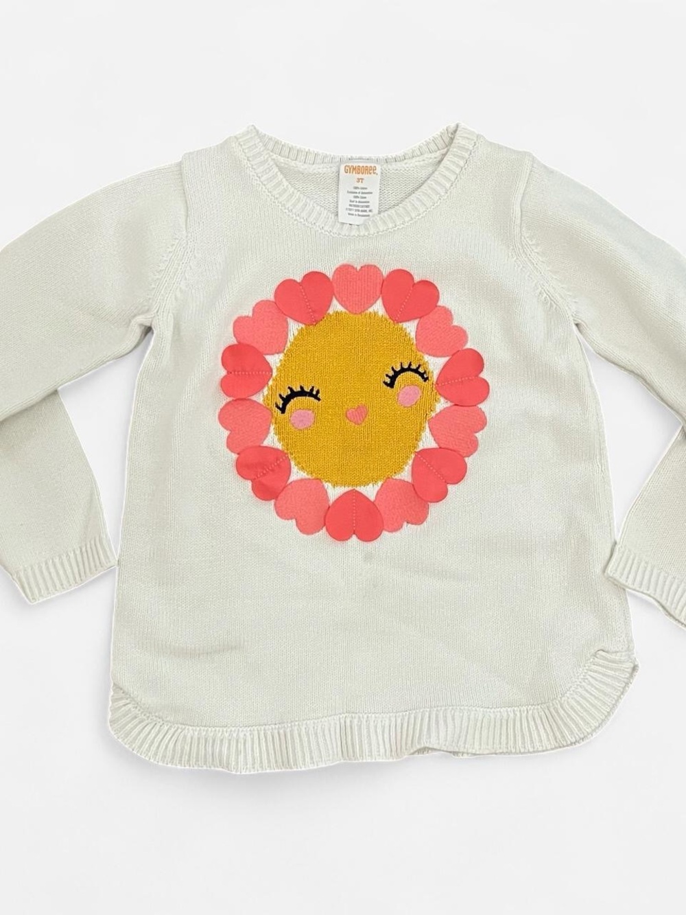 Gymboree Toddler Hello Yellow Sun Sweater